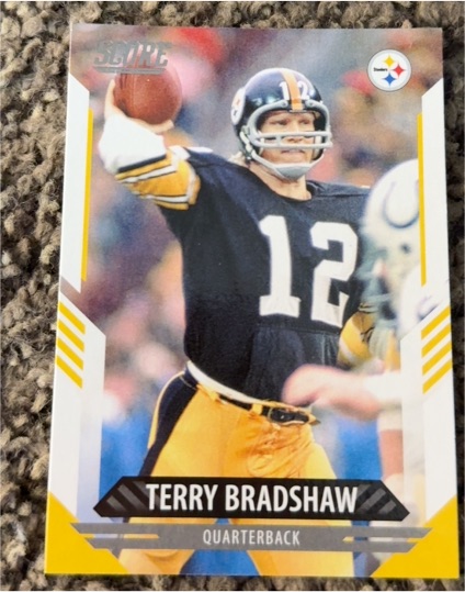 2021 Panini Score #120 Terry Bradshaw — front