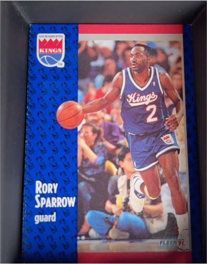 1991-92 Fleer #180 Rory Sparrow — front