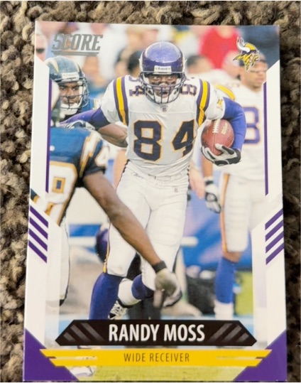 2021 Score #151 Randy Moss — front