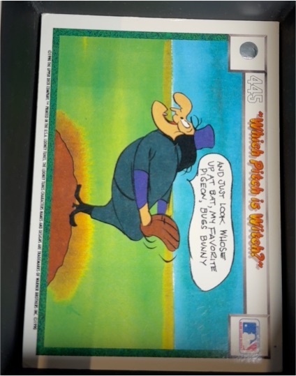 1990 Upper Deck Comic Ball #458 Which Pitch is Witch? — front