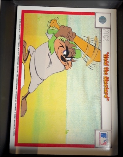 1990 Upper Deck Comic Ball #262 Yosemite Sam Hold the Mustard — front