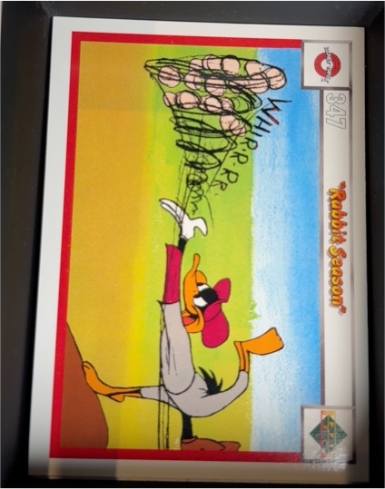 1990 Upper Deck Comic Ball #347 Daffy Duck — front