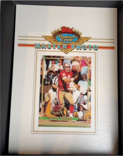 1993 Topps Stadium Club Master Photo Steve Young — front