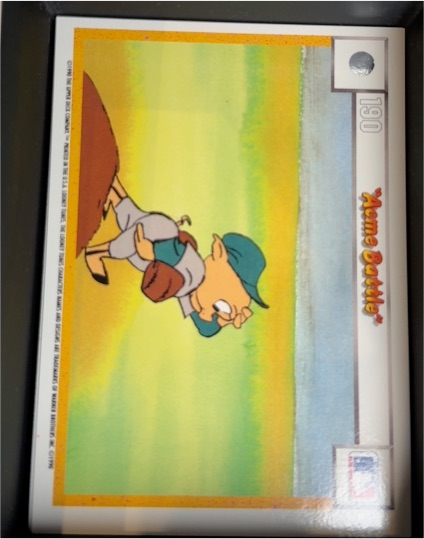 1990 Upper Deck Comic Ball #190 Porky Pig — front
