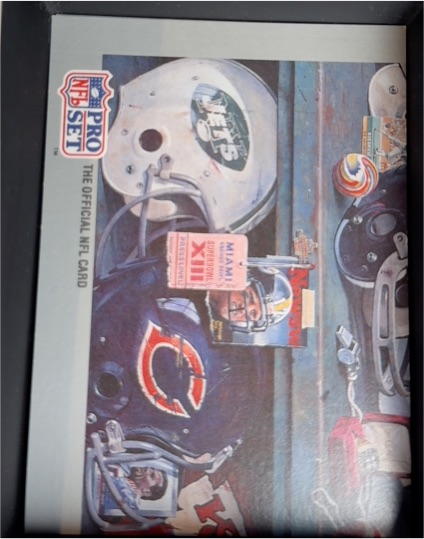 1990 Pro Set Super Bowl XXV Silver Anniversary #7 — front