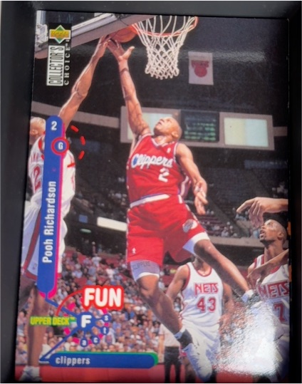 1995 Upper Deck Collector's Choice #177 Pooh Richardson — front