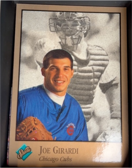 1992 Leaf Studio #13 Joe Girardi Chicago Cubs — front