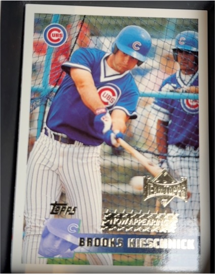 1996 Topps #344 Brooks Kieschnick — front