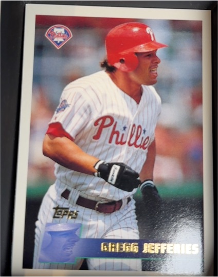 1996 Topps #180 Gregg Jefferies — front