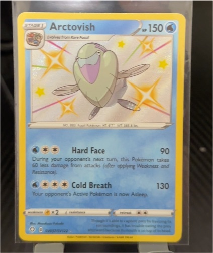 2021 Pokémon TCG Shining Fates #SV037 Arctovish — front
