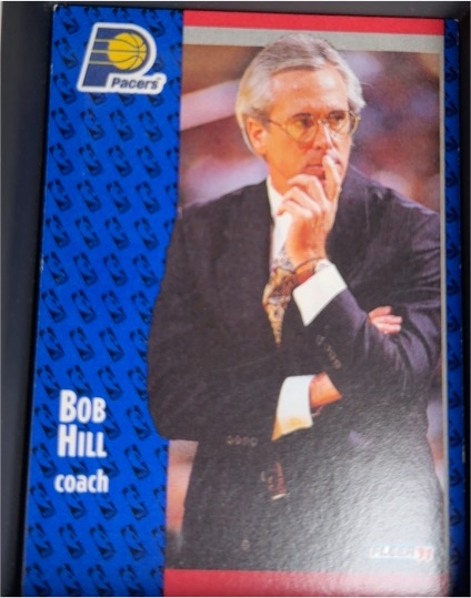 1991-92 Fleer #82 Bob Hill — front