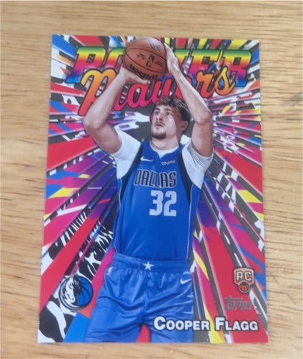 2025-26 Topps #PP-16 Cooper Flagg Power Players Rookie Card — front