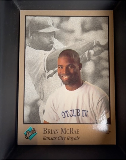 1992 Leaf Studio #187 Brian McRae — front