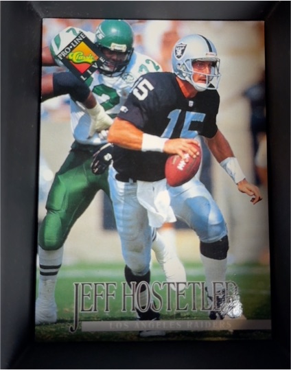 1994 Pro Line Live #66 Jeff Hostetler — front