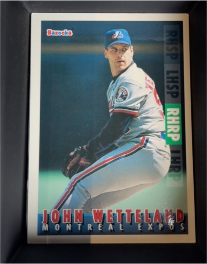 1995 Topps Bazooka #121 John Wetteland — front