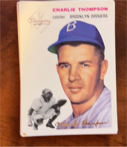 1954 Topps #209 Charlie Thompson — front