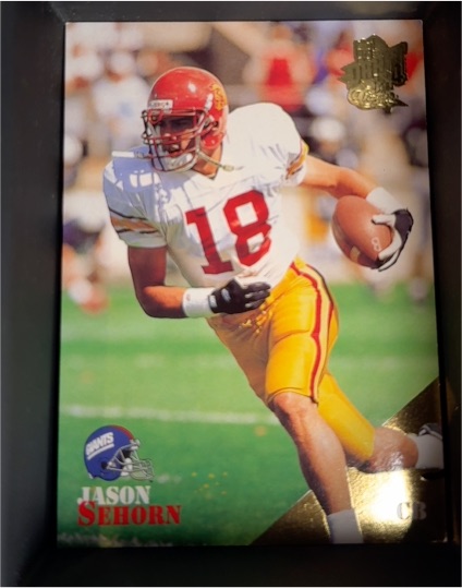 1994 Classic NFL Draft #72 Jason Sehorn — front
