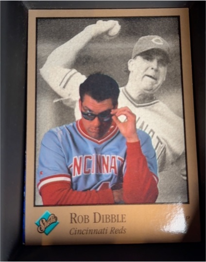 1992 Leaf Studio #22 Rob Dibble — front