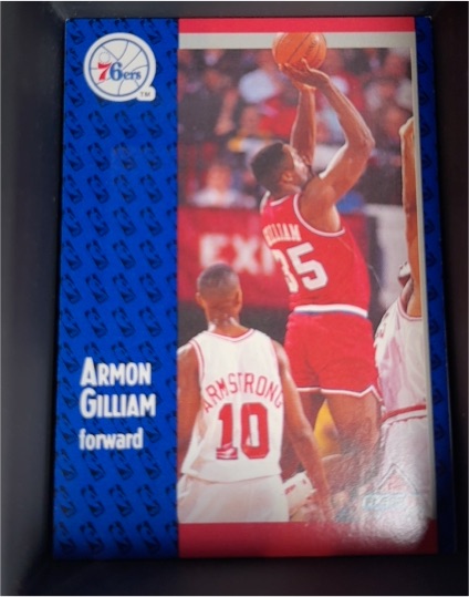 1991-92 Fleer #153 Armon Gilliam — front