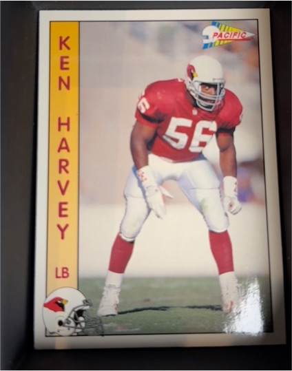 1992 Pacific #244 Ken Harvey — front