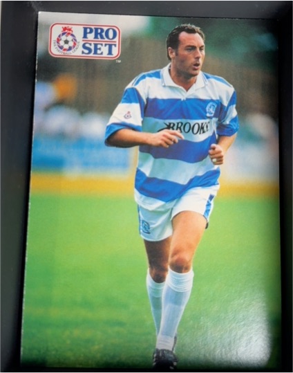 1991-92 Pro Set English League Soccer # Unknown Player — front