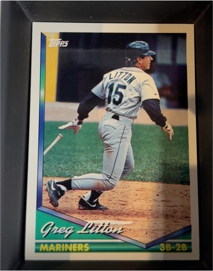 1994 Topps #615 Greg Litton — front
