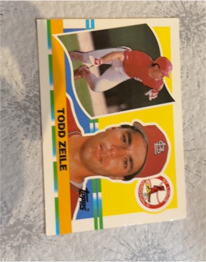 1990 Topps Big #189 Todd Zeile — front