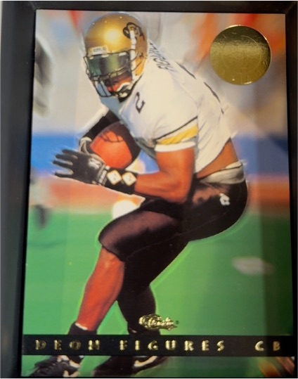 1993 Classic Images Four Sport #CB Deon Figures — front
