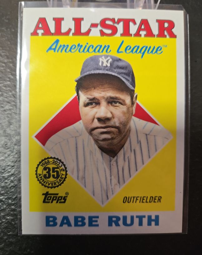 2023 Topps Series 2 - 1988 Topps All-Star Baseball #88AS-31 Babe Ruth — front