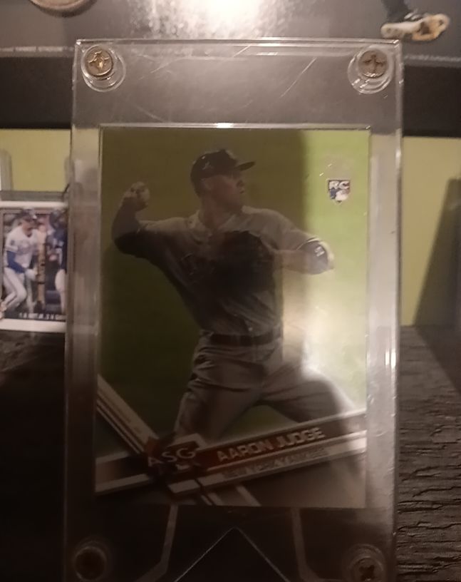 2017 Topps Chrome Update #HMT40 Aaron Judge ASG Rookie Card — front