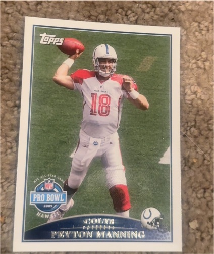 2009 Topps #300 Peyton Manning — front