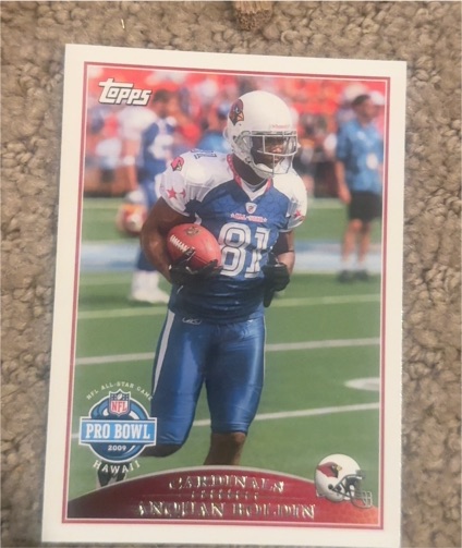 2009 Topps #293 Anquan Boldin — front