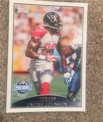 2009 Topps Pro Bowl #300 Andre Johnson — front