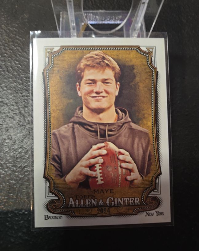 2024 Topps Allen & Ginter #272 Drake Maye — front