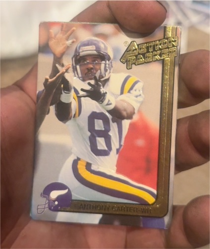 1991 Action Packed #152 Anthony Carter — front