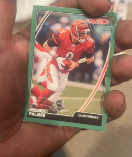 2007 Topps Total Carson Palmer Cincinnati Bengals — front
