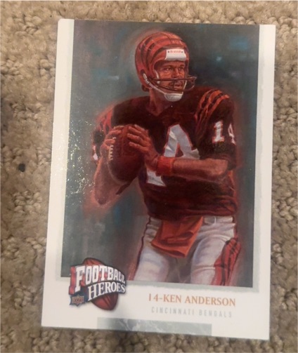 2008 Upper Deck Heroes #237 Ken Anderson — front