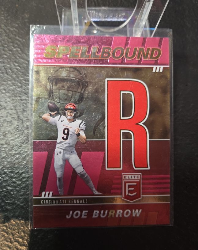 2022 Panini Donruss Elite Spellbound #SB-JB3 Joe Burrow — front