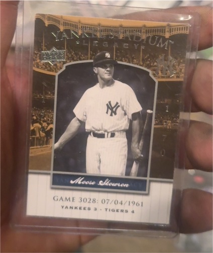 2008 Upper Deck Yankee Stadium Legacy #3028 Moose Skowron — front