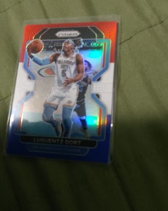2021-22 Panini Prizm #064 Luguentz Dort — front