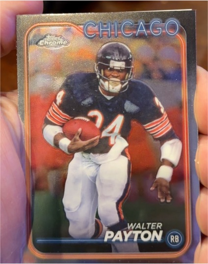 2024 Topps Chrome #23 Walter Payton — front
