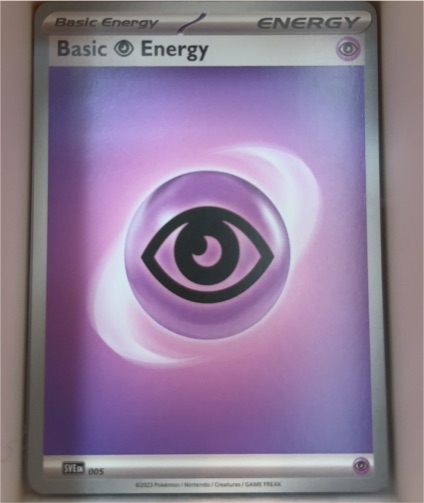 2023 Pokémon Scarlet & Violet #005 Basic Psychic Energy — front