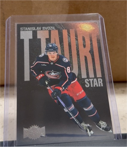 2023-24 Skybox Metal Universe #TTP-18 Stanislav Svozil T Tauri Star — front