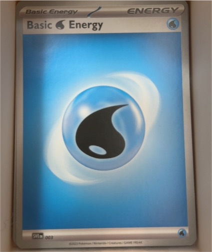 2023 Pokémon Scarlet & Violet #003 Basic Water Energy — front