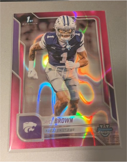 2025 Bowman Chrome #71 Jayce Brown — front