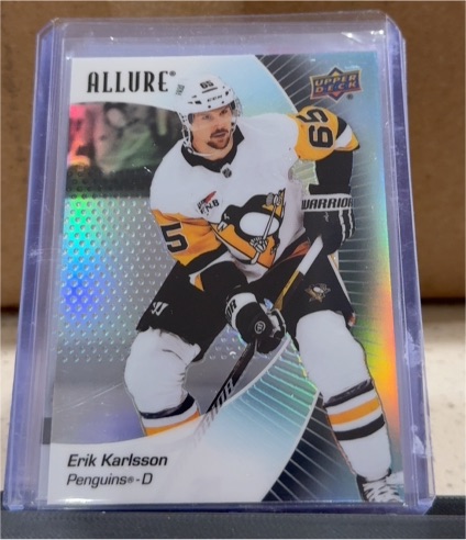 2023-24 Upper Deck Allure #1 Erik Karlsson — front