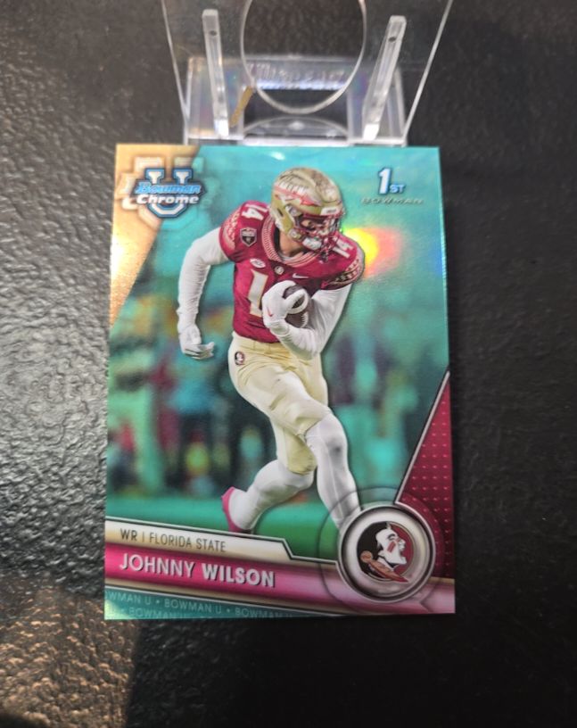 2023 Bowman Chrome University #22 Johnny Wilson — front