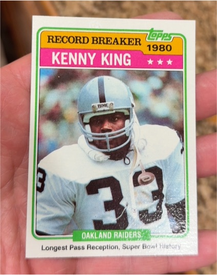 1981 Topps #333 Kenny King — front
