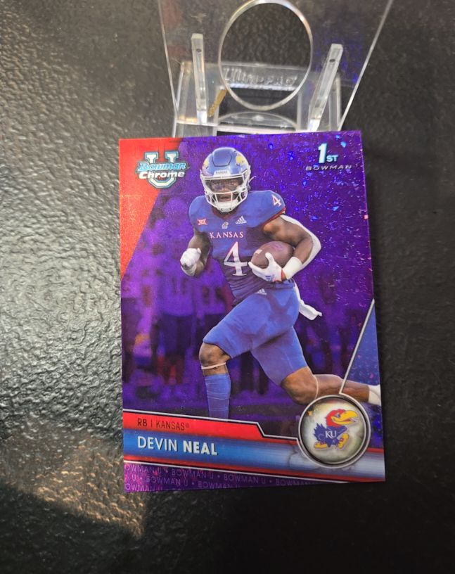 2023 Bowman University Chrome #58 Devin Neal — front