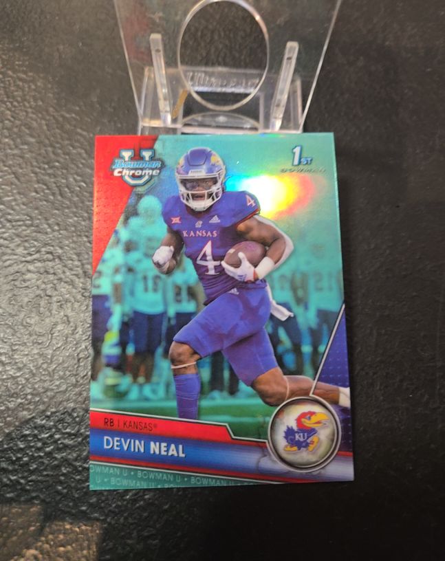 2023 Bowman University Chrome #58 Devin Neal — front